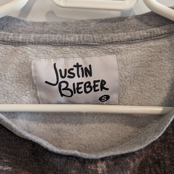 Justin Bieber Crewneck Sweater Small - Picture 2 of 3